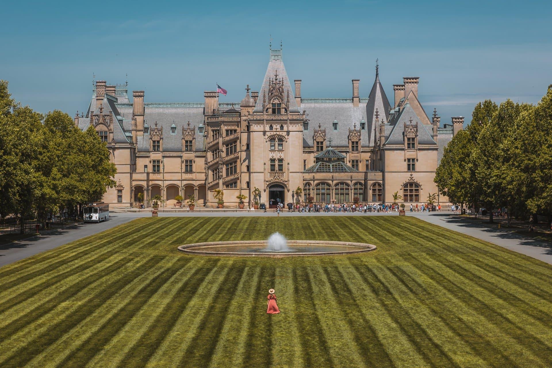 Biltmore House and its formal grounds